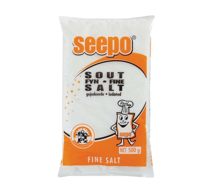 Seepo Fine Salt Polybag (40 x 500g)