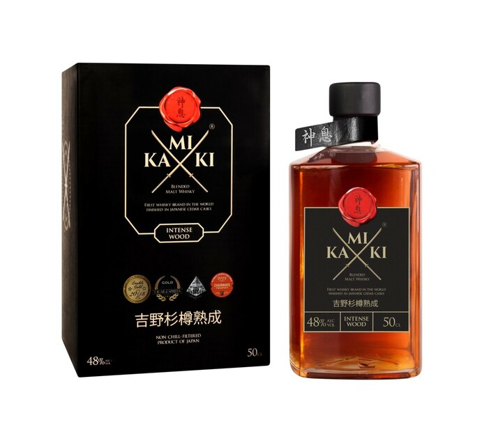 Kamiki Intense Wood Whisky (1 x 500ml)