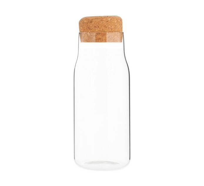 O'lala Medium Storage Jar with Cork Lid Makro