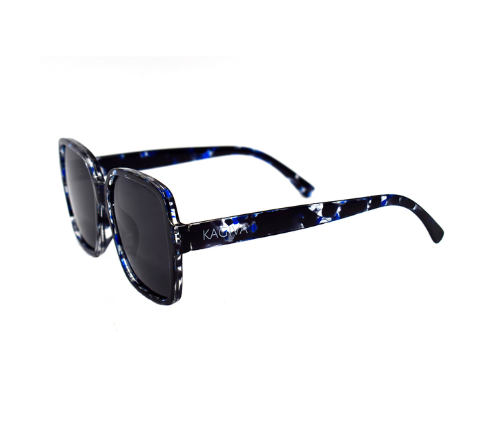 Kagiva`s Square Women Sunglasses - Black/Blue