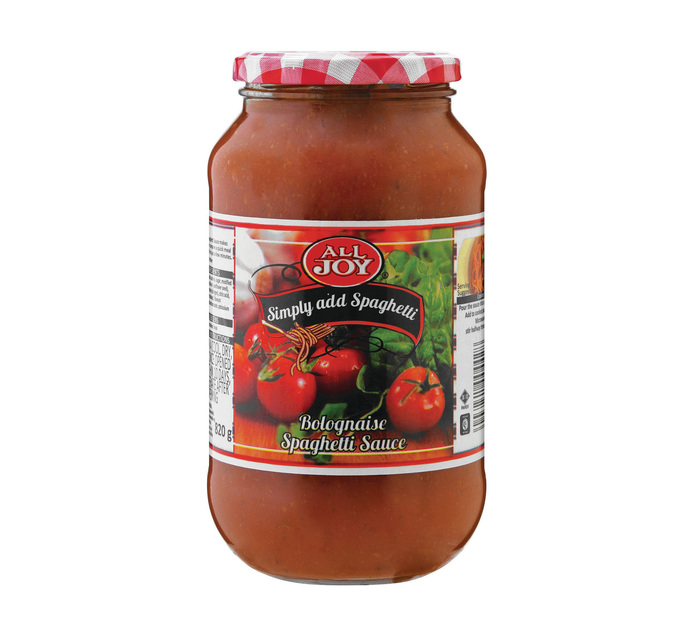 All Joy Spaghetti Sauce Bolognaise (1 x 820g) Makro
