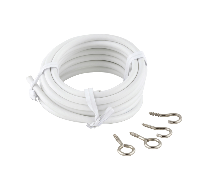 Rufflette 2.5m Stretchwire Curtain Tracks and Poles Curtain Tracks