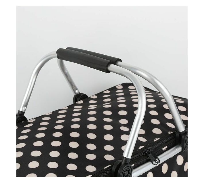 Picnic Basket 47x25x27cm Assorted Colours Kitchen Essentials Makro