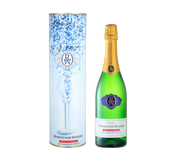 Robertson NonAlcoholic Sparkling Dry White (1 x 750ml) Makro