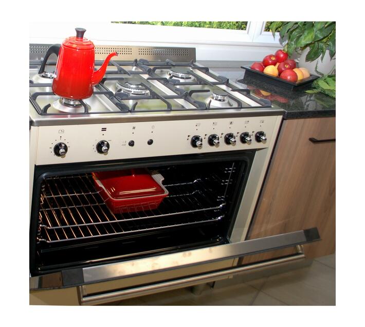 LA GERMANIA 90cm RUSTICA Freestanding Stove 5 Burner Gas Hob with Gas