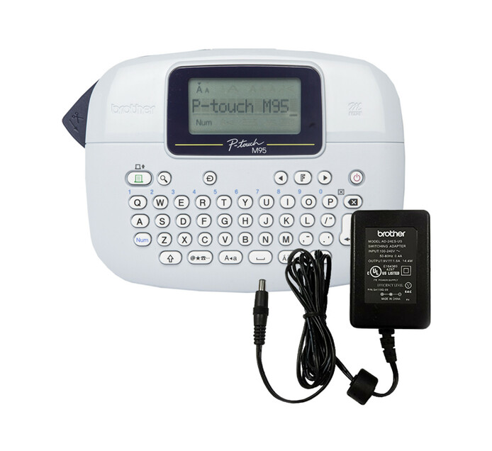 Brother PT M95AD Electronic Label Machine Makro