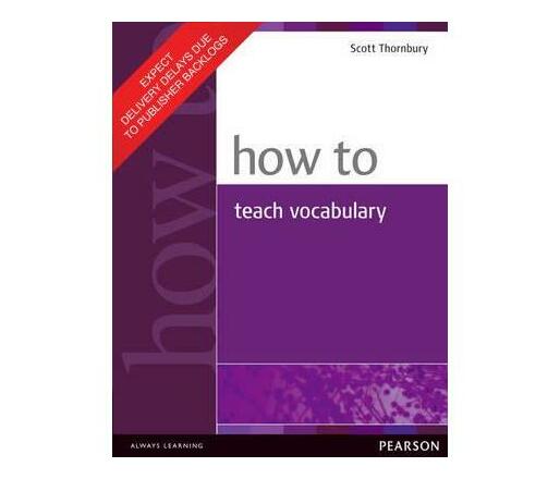 How to Teach Vocabulary (Paperback / softback)