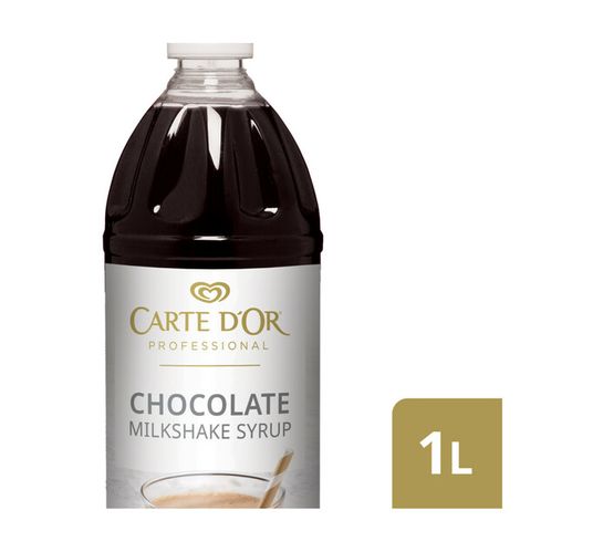 Carte D'or Milk Shake Syrup Chocolate (1 x 1L)