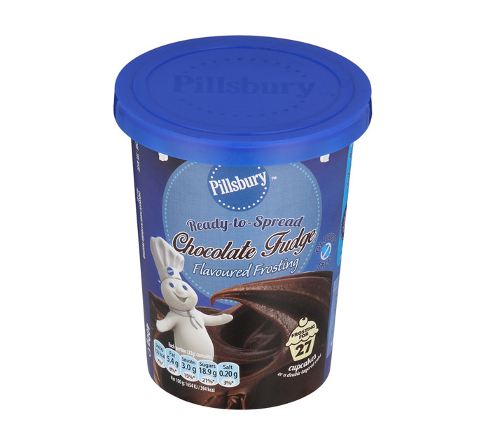 Pillsbury Frosting Chocolate Fudge (1 x 400g) Baking Toppings