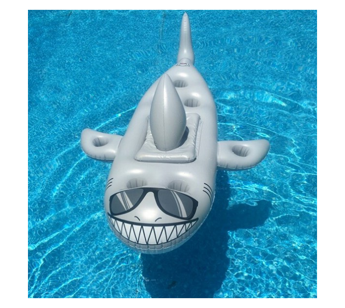 big mouth shark float