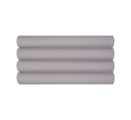Sheraton Double/Queen Cotton Percale Flat Sheet Steel grey 