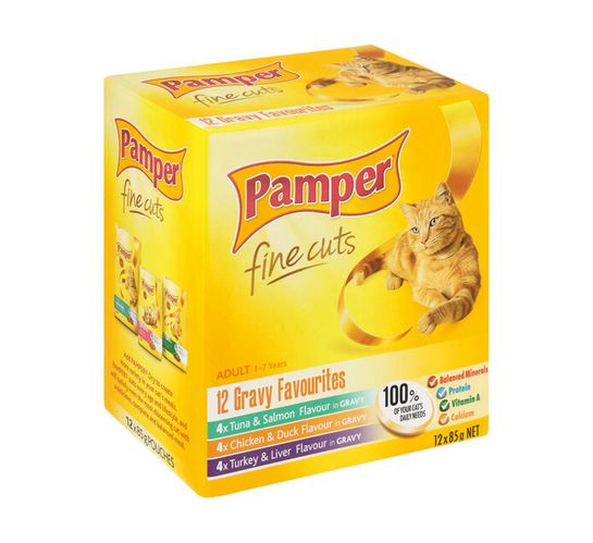 Pamper Fine Cut Multipack Gravy (48 x 85g)