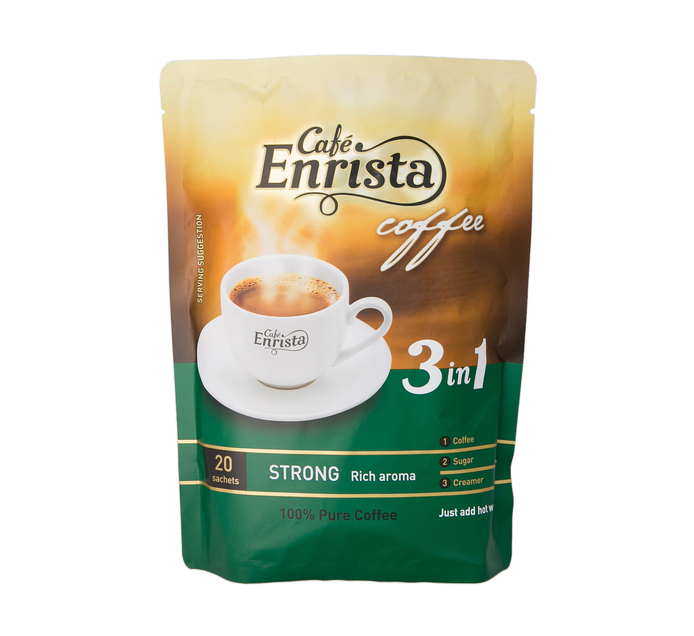 Cafe Enrista Coffee 3-in-1 Strong (1 x 20's)
