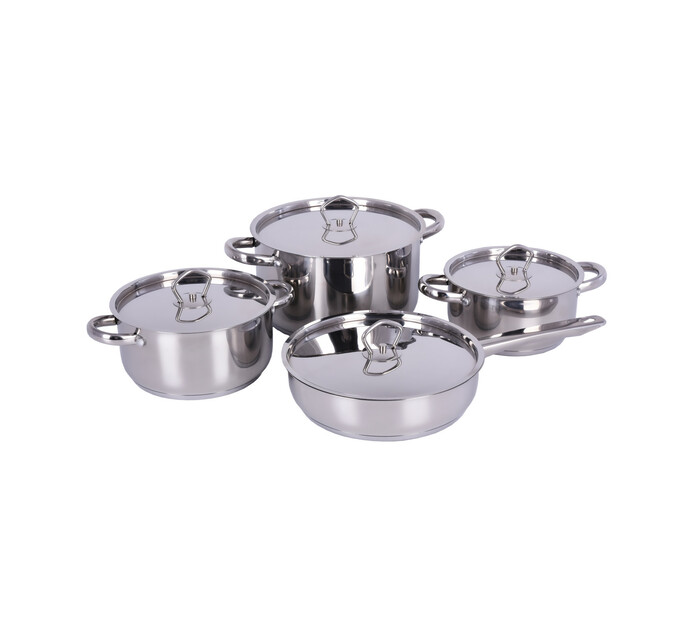 TISSOLI SAPHIRE S/S COOKWARE SET 8PC Makro