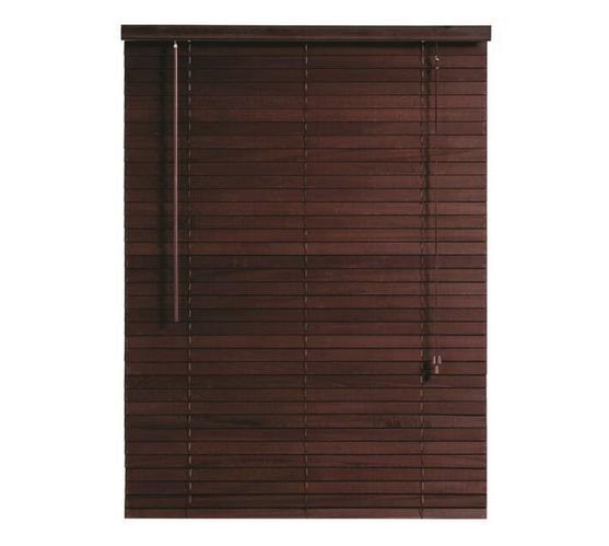Decor Depot 50mm Stained Basswood Venetian Mahogany 1600mm(w) X 2200mm(h)