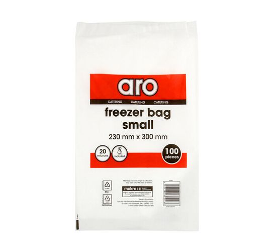 ARO FREEZER BAGS SMALL 230X300 100'S