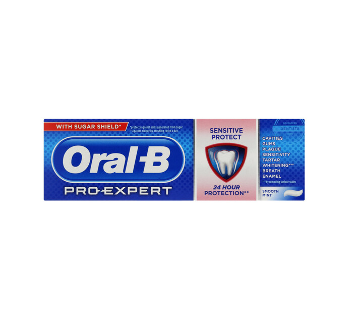 ORAL B PRO EXPERT T/P 75ML, SENSI PROTEC MidTier Toothpaste