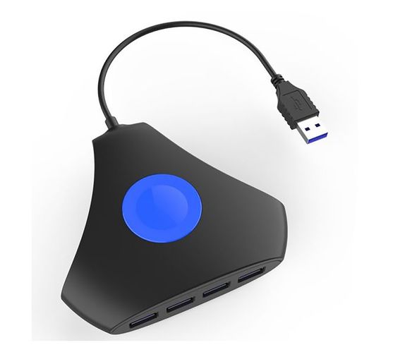 PS5 4-Port USB Hub 3.0 USB Splitter for Sony Playstation 5