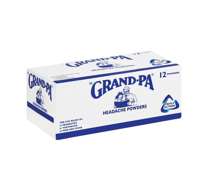 Grandpa Powders (288 x 12's) Analgesics Analgesics Pain Relievers