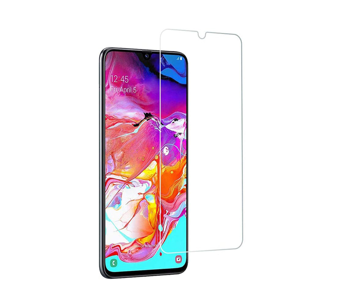 Raz Tech Tempered Glass for Samsung Galaxy A70 SM-A705FN (Pack of 2)
