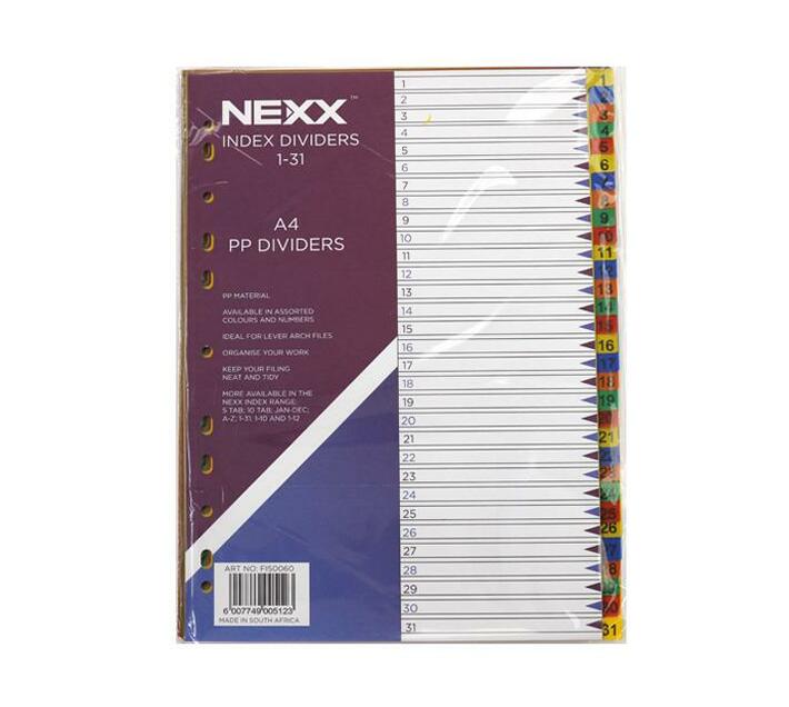 A4 PVC INDEX COL 131 Makro