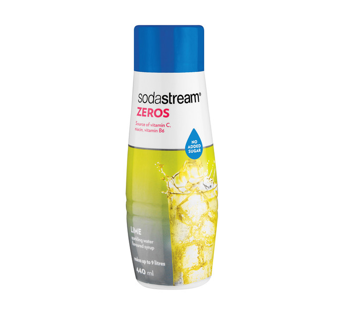 Sodastream 440 ml Zero Syrup Lime Makro