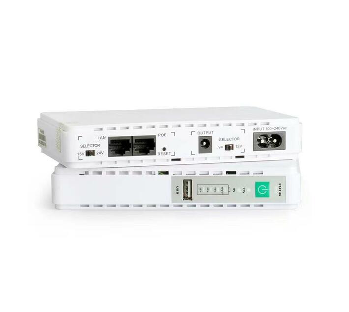 Backup power supply 5/9/12Vdc mini DC UPS ideal for wifi, router
