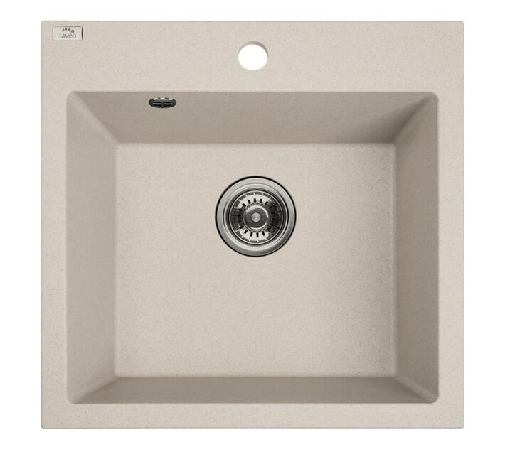 Laveo Alena Granite Sink 1 Bowl - Beige