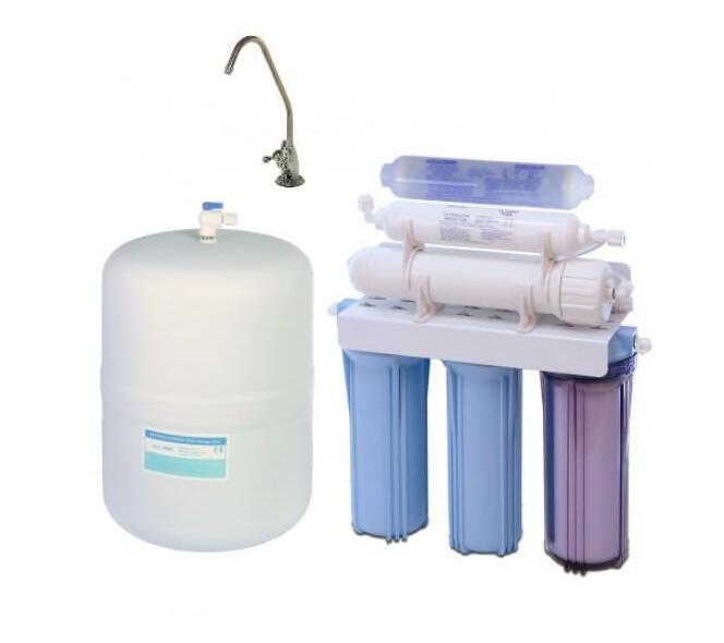 Reverse Osmosis 6 Stage Filtration System without pump