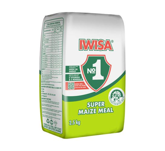 Iwisa Super Maize Meal (1 x 2.5kg)