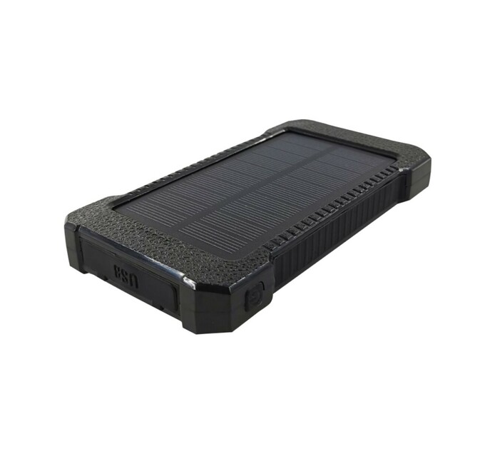 Superfly 10000 mAh Rugged Solar Powerbank Black Makro