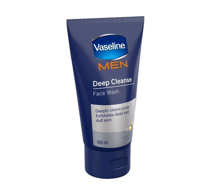 Vaseline Mens Face Wash Deep Cleansing (1 x 100ml)