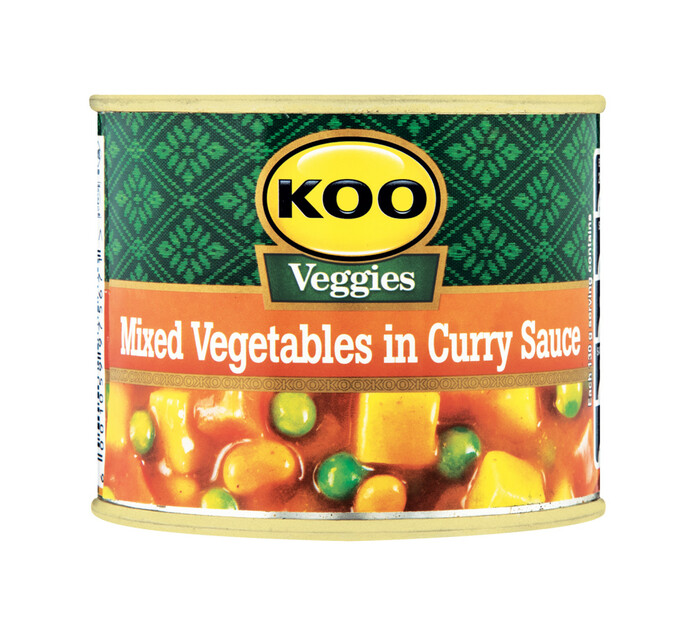 KOO Tinned Mixed Vegetables (All Variants) (6 x 215g) Makro