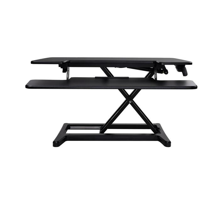 XCOVE SitStand Standing Desk Converter (Black) Makro