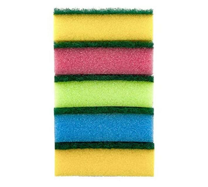 5 Packs of Rainbow sponges ( 5 sponges in each pack) Makro