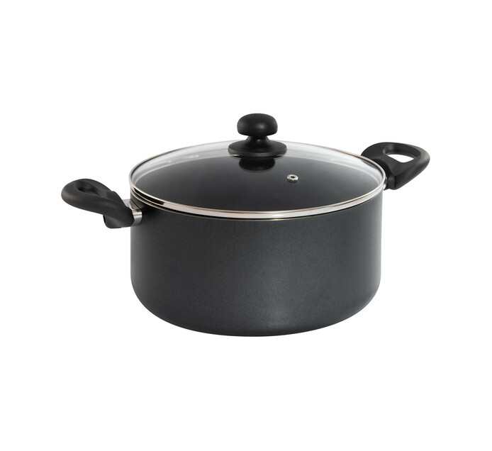 Primaries 24 cm NonStick Pot with Glass Lid NonStick NonStick