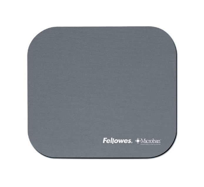 Fellowes Microban Mouse Pad Silver 