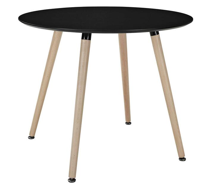 Constance Round Dining Table 110*75cm Black Makro