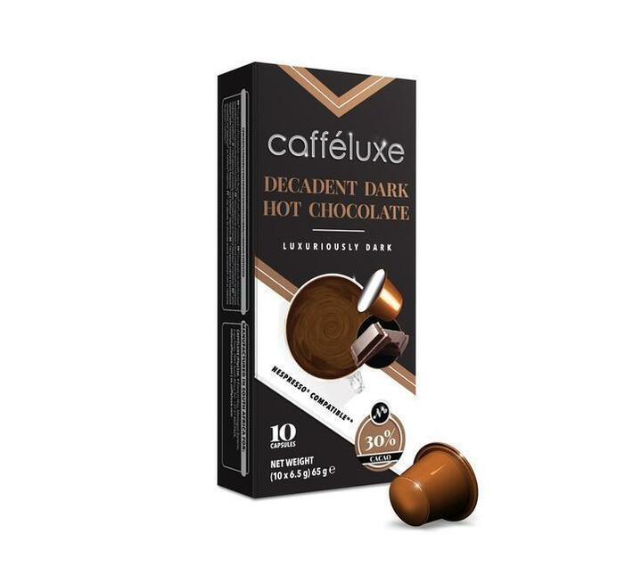 Caffeluxe Decadent Dark Hot Chocolate Signature Range Nespresso