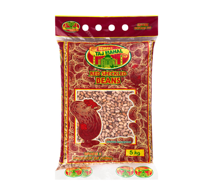 Osmans Taj Mahal Red Speckled Beans Beans (1 x 5kg)