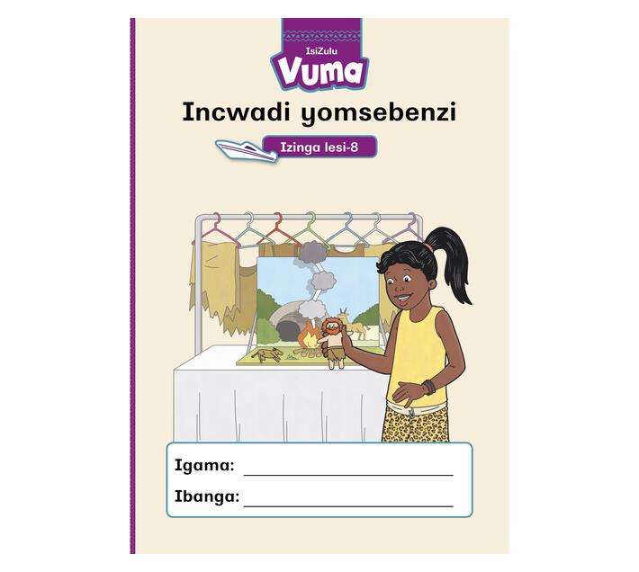Vuma Izinga loku-8 Incwadi yokusebenzela : Grade 2 (Cards)