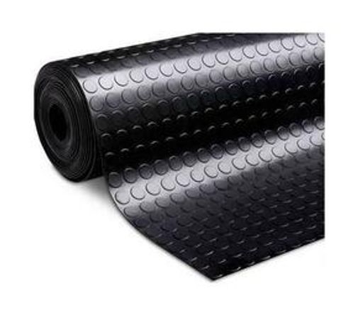 Stud Rubber Flooring roll 22 sqm (1.5m x 15m x 3 mm thick )