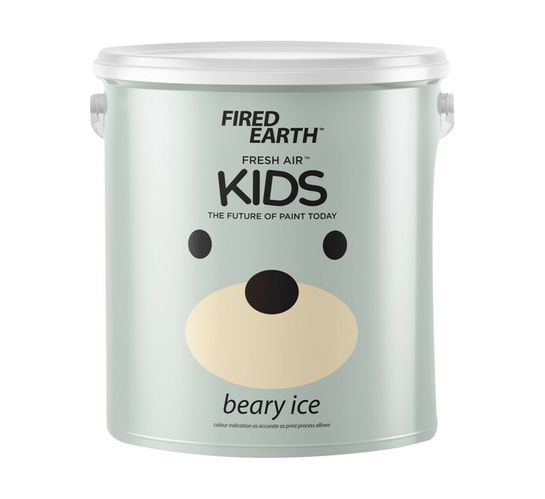 Fired Earth 2.5L Fresh Air Kids Paint Beary Ice 