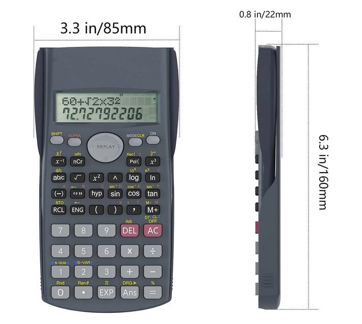 Scientific Calculator 240 Functions Makro