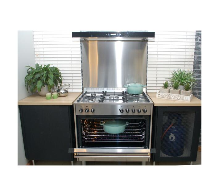 LA GERMANIA 90cm RUSTICA Freestanding Stove 5 Burner Gas Hob with