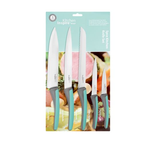 Inspire 5 Piece Kitchen Knife Set 