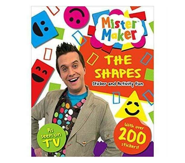 Mr Maker The Shapes Sticker and Activity Book, with Bookmark Makro