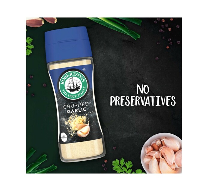 Robertsons Crushed Garlic (10 x 100ml) Makro