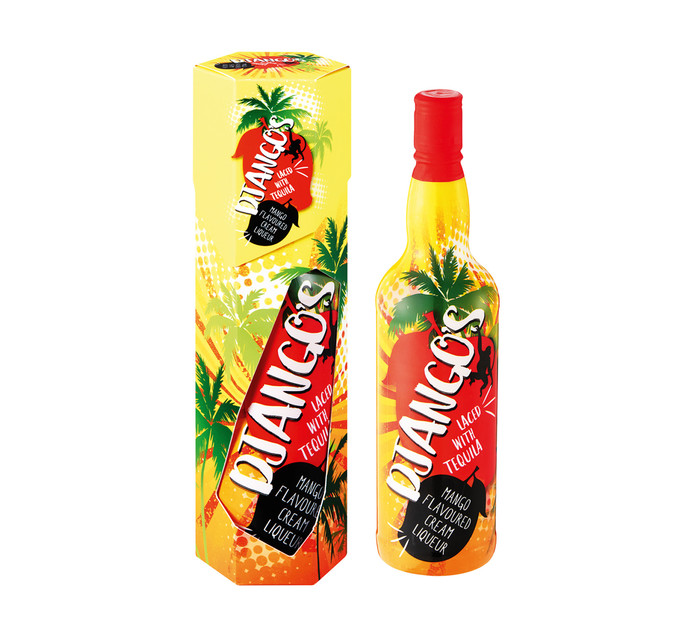 Natures Own Djangos Mango Cream Liqueur (1 x 750ml) Cream Liqueur