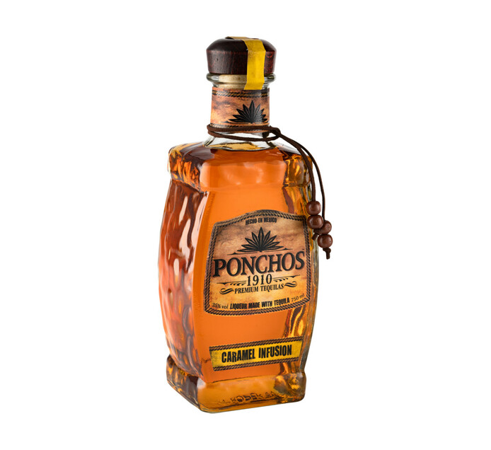 Ponchos 1910 Caramel Tequila (1 x 750 ml) Makro